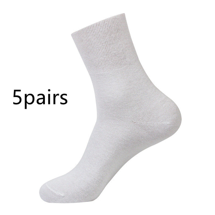 Chaussettes amples et fines en coton pour hommes, printemps-été