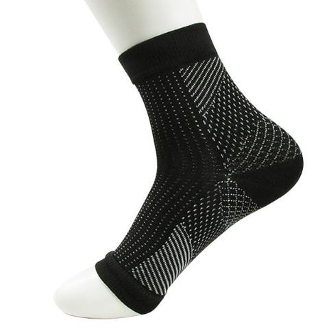 Hommes femmes Anti Fatigue Compression pied manchon pied cheville chaussettes de Compression