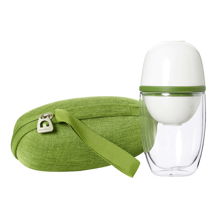 Portable teacup travel set