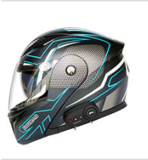 Casco Bluetooth para motocicleta El casco de motocicleta viene con FM