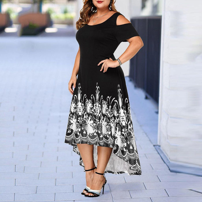 Festa à noite verão plus size maxi vestido feminino xl curto