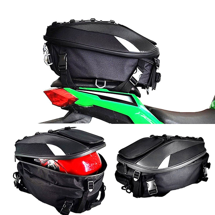 Bolsa de cola de vagón de motocicleta para motociclista