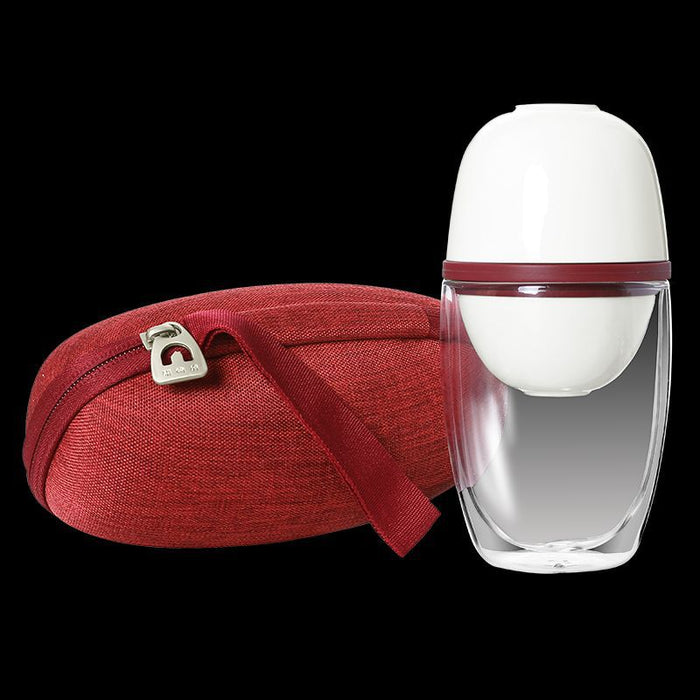 Portable teacup travel set