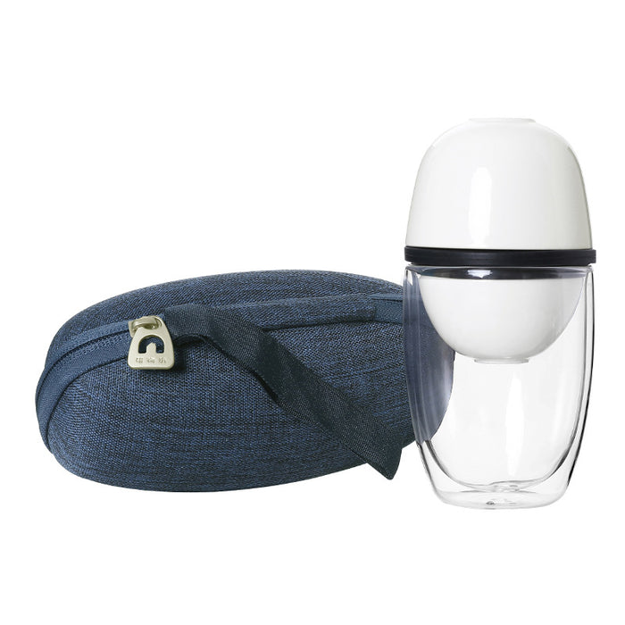 Portable teacup travel set