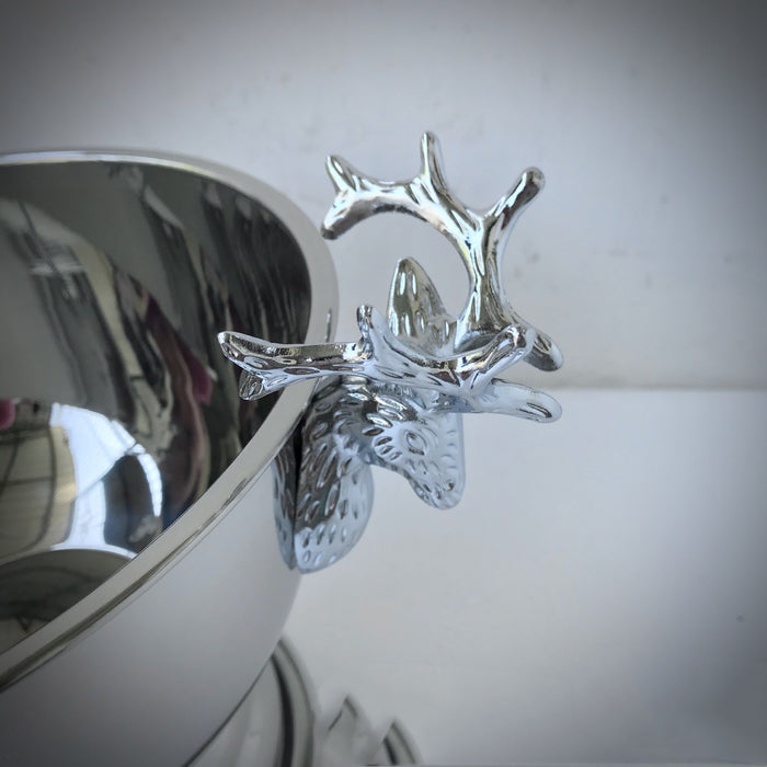 Stainless Steel Deer Head Champagne Basin