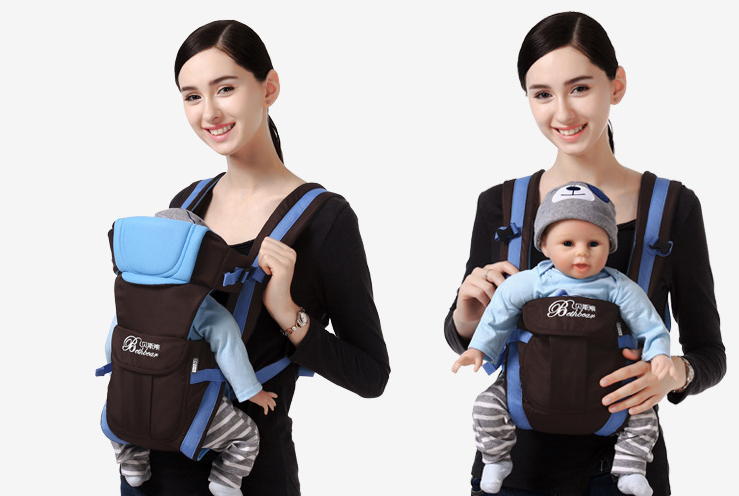 Porte-bébés à double épaule, fournitures de voyage pour mère et enfant