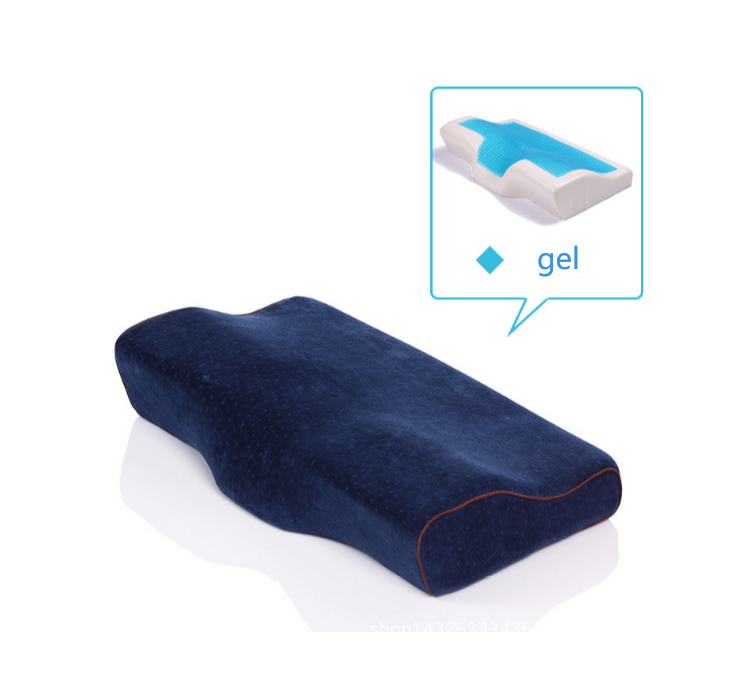 Almohada de gel con memoria de silicona.