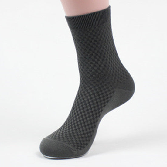 Chaussettes pour hommes, nouvelles chaussettes en fibre de bambou