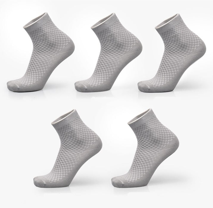 Chaussettes pour hommes, nouvelles chaussettes en fibre de bambou