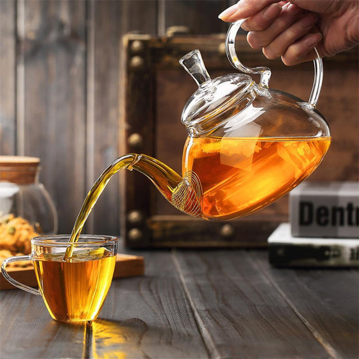 Heat Resistant Glass Teapot