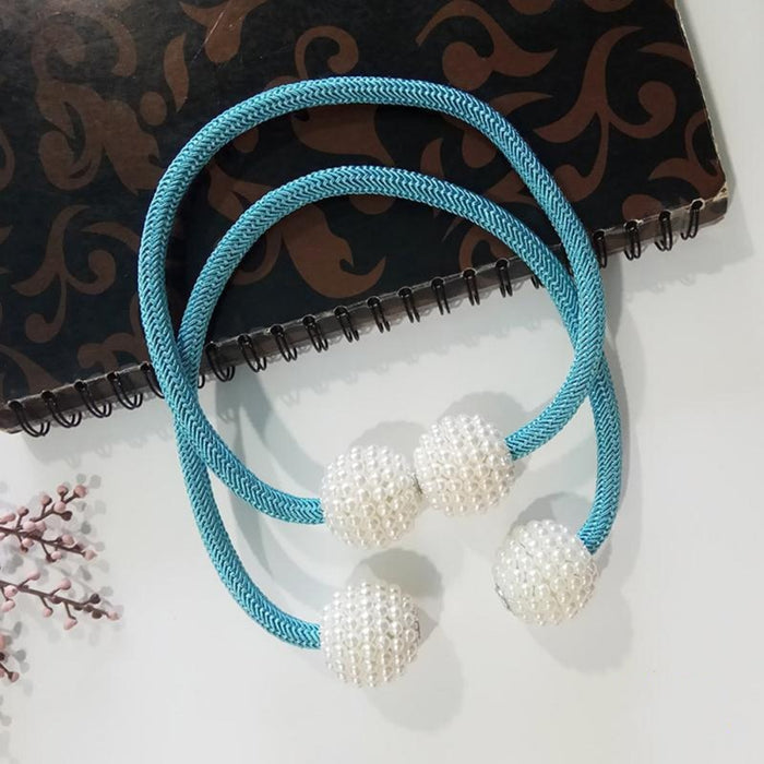 Embrasses de rideaux magnétiques perles de perles