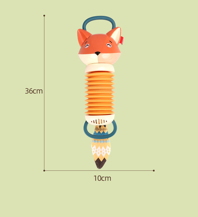 Fox Accordion Baby Early Education Simulazione Strumenti musicali Giocattoli