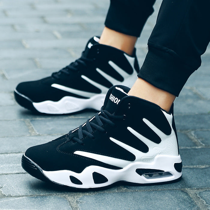 Men Air Cushion Basketball Shoes Wear-resistant Sneakers For Men Hommel Basketball Boots Sneakers Men