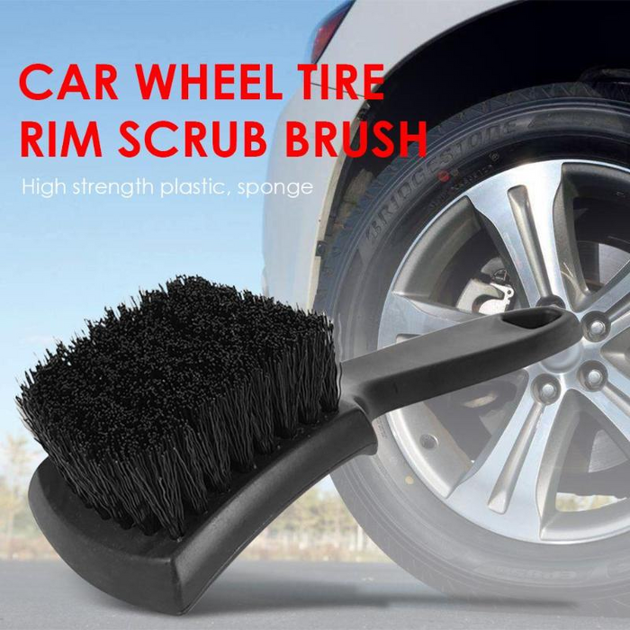 Car tire brush