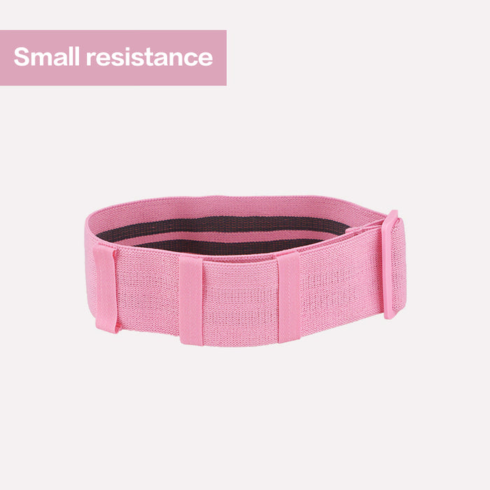 Adjustable yoga resistance band for stretching resistance ring