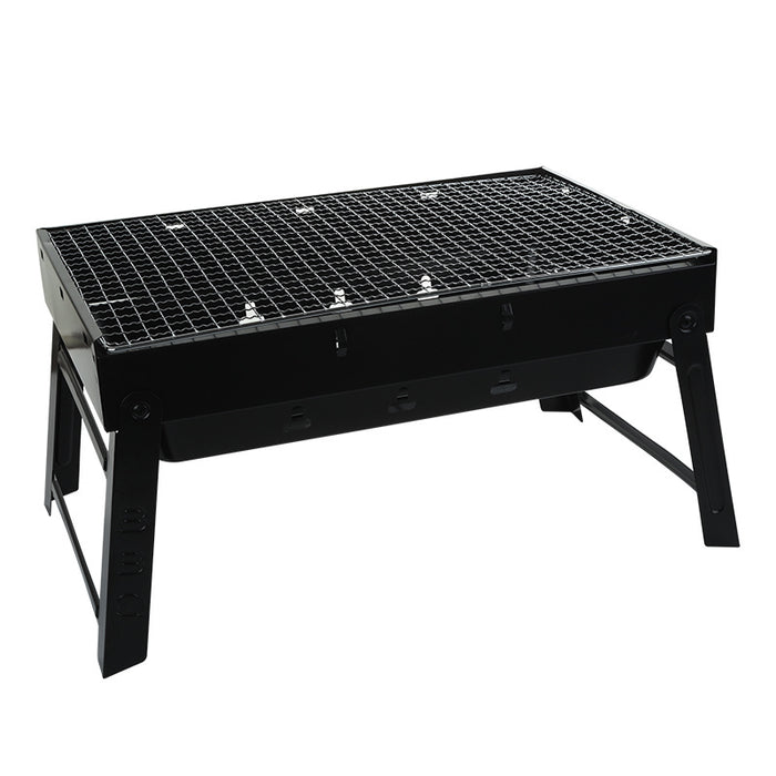 Stainless Steel Folding Barbecue Grill Charcoal Grill Korean Skewers Grill