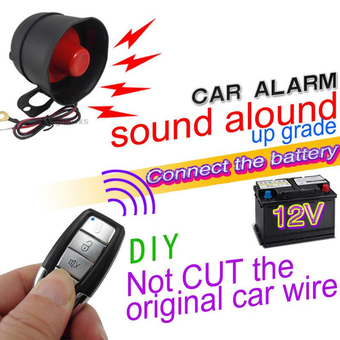 Car alarm anti-scratch touch