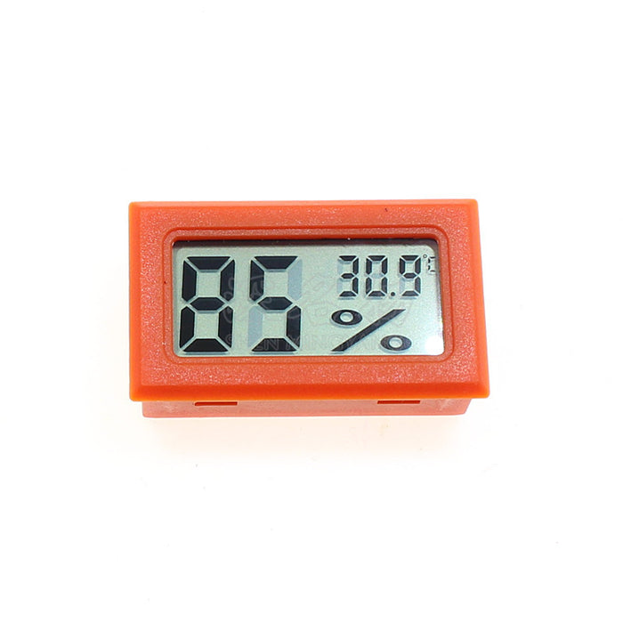 Embedded electronic thermometer and hygrometer