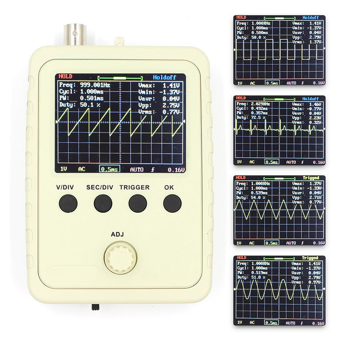 Oscilloscope electronic teaching and training DIY kit