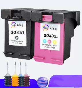 Large capacity color printer can add ink