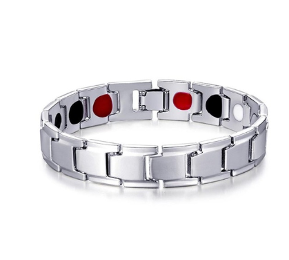 Health Energy 4 IN 1 Bracelet Magnetic Titanium Bio Energy Bracelet for Men Arthritis Twisted Healthy Magnetic Bracelet