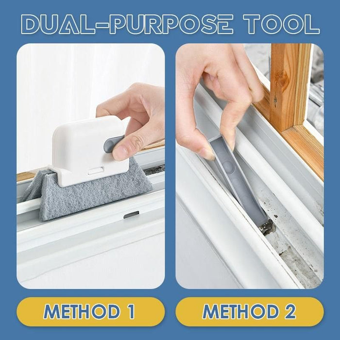 Window Groove Cleaning Tool Creative Window Groove Cleaning Cloth Window Cleaning Brush Window Slot Cleaner Brush Groove Brush